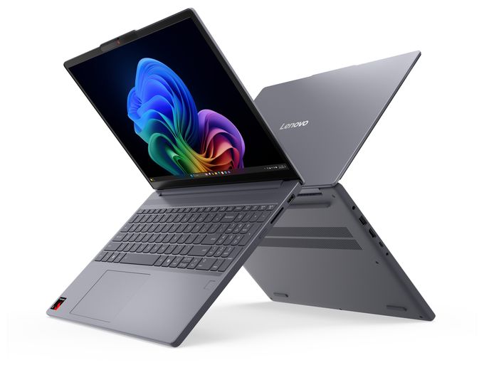 WUXGA Notebook 38,9 cm (15.3 Zoll) 1920 x 1200 Pixel 1 TB SSD Windows 11 Home Qualcomm Snapdragon max. 3 GHz  IdeaPad Slim 3 15Q8X10 Copilot+ (Grau) 