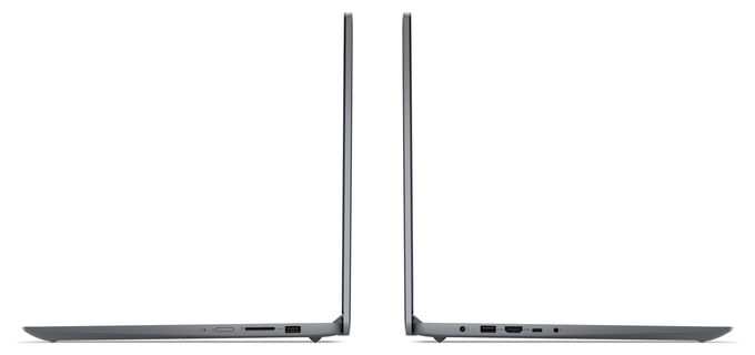 Full HD Notebook 43,9 cm (17.3 Zoll) 1920 x 1080 Pixel 512 GB SSD Windows 11 Home Intel Core 5 max. 4,6 GHz  IdeaPad Slim 3 17IWC11 (Grau) 