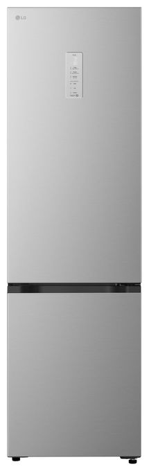 262 l / 113 l Kühl-Gefrierkombi freistehend NoFrost 175 kWh Jahr  GBBS525CPY (Silber) 
