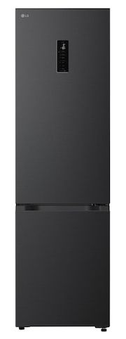 262 l / 113 l Kühl-Gefrierkombi freistehend NoFrost 112 kWh Jahr  GBBS727AEV (Schwarz) 