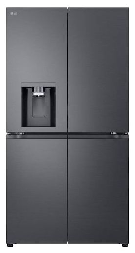 Side-by-Side Kühl-/ Gefrierkombination 384 l / 261 l 230 kWh NoFrost 1792 mm x 914 mm  GMF961EV6C (Schwarz) 