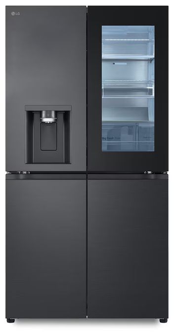 Side-by-Side Kühl-/ Gefrierkombination 363 l / 274 l 354 kWh NoFrost 1792 mm x 914 mm  GMG961EVKE (Schwarz, Graphit) 