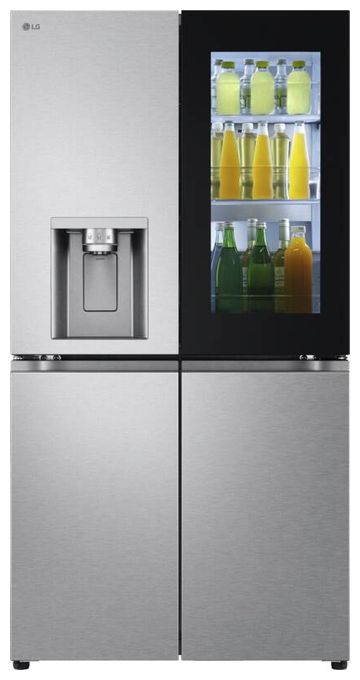 Side-by-Side Kühl-/ Gefrierkombination 363 l / 274 l 354 kWh NoFrost 1792 mm x 914 mm  GMG961MBKE (Edelstahl) 
