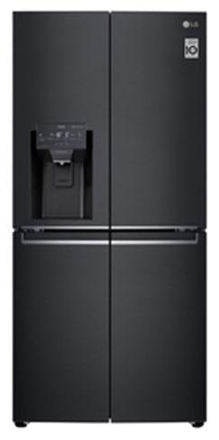 Side-by-Side Kühl-/ Gefrierkombination 286 l / 220 l 314 kWh NoFrost 1787 mm x 835 mm  GML844MCAE (Schwarz) 