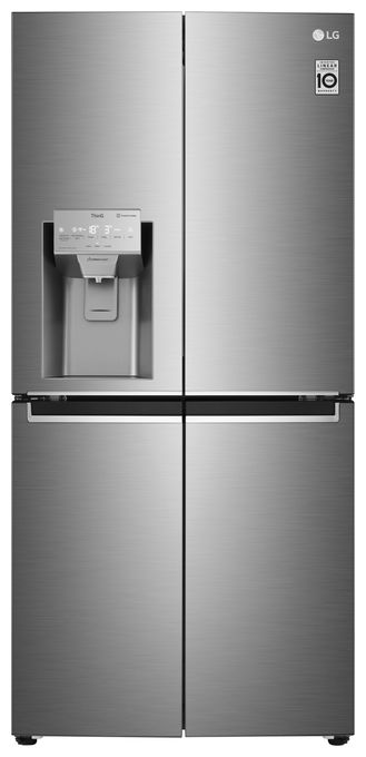 Side-by-Side Kühl-/ Gefrierkombination 286 l / 220 l 314 kWh NoFrost 1787 mm x 835 mm  GML844PZAE (Edelstahl) 