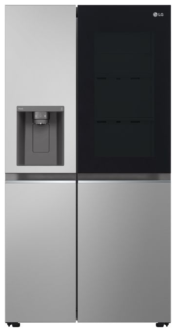 Side-by-Side Kühl-/ Gefrierkombination 416 l / 219 l 350 kWh NoFrost 1790 mm x 913 mm  GSGV81PYLL (Silber) 