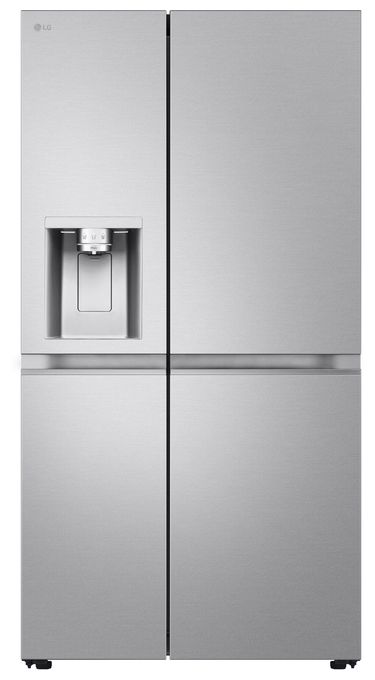 Side-by-Side Kühl-/ Gefrierkombination 404 l / 219 l 175 kWh NoFrost 1790 mm x 913 mm  GSLE91MBAB (Edelstahl) 