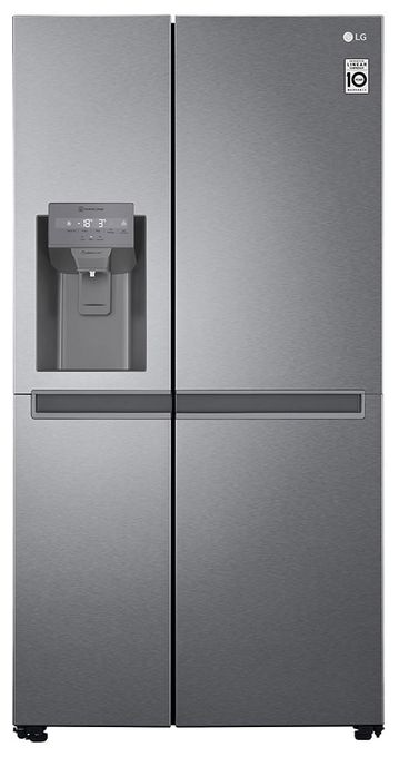 Side-by-Side Kühl-/ Gefrierkombination 416 l / 218 l 349 kWh NoFrost 1790 mm x 913 mm  GSLV31DSXE (Graphit) 