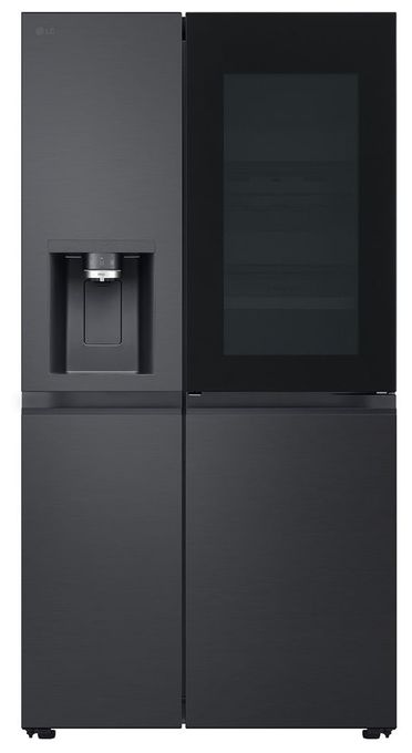 Side-by-Side Kühl-/ Gefrierkombination 407 l / 221 l 276 kWh 1790 mm x  GSXB90EVDD (Schwarz) 