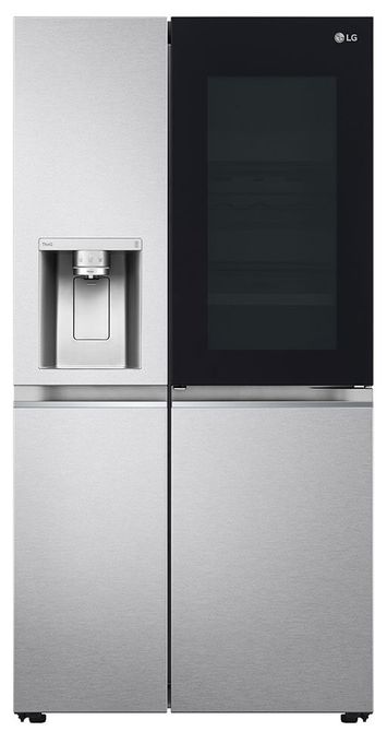 Side-by-Side Kühl-/ Gefrierkombination 407 l / 221 l 276 kWh 1790 mm x 913 mm  GSXE90MBDD (Edelstahl) 