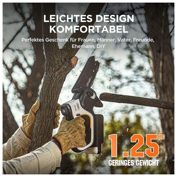 U20MC00-0U120 20V Mini Kettensäge 1,35kg ohne Akku 2,0Ah 