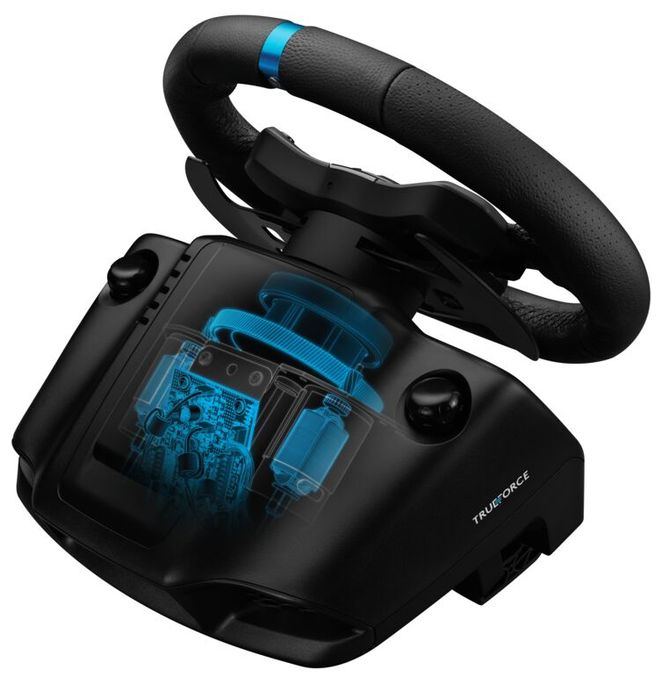 Lenkrad + Pedale + Joystick für Xbox, Xbox One, Xbox Series S, Xbox Series X  G923SE (Schwarz) 