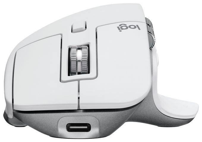 8000 DPI Büro Maus Laser  MX Master 3S (Grau) 