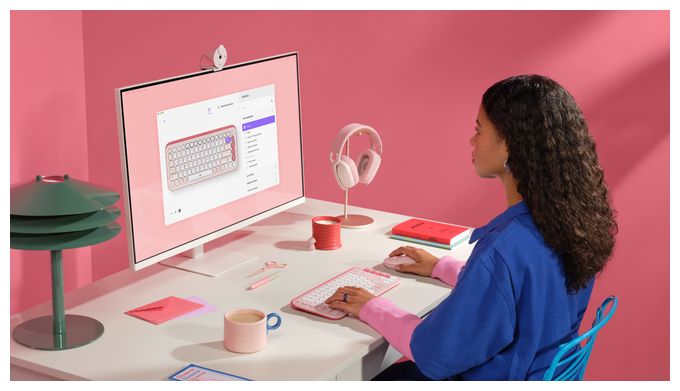 Universal Tastatur Bluetooth  POP Icon Combo (Rose) 