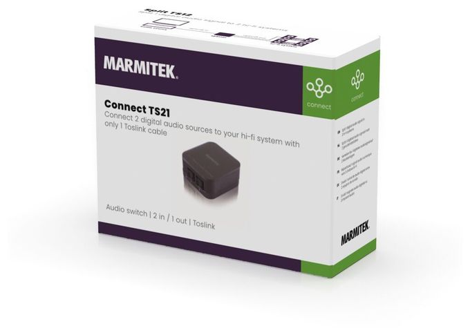Connect TS21 - Optical - 2 Eingänge / 1 Ausgang - Toslink 
