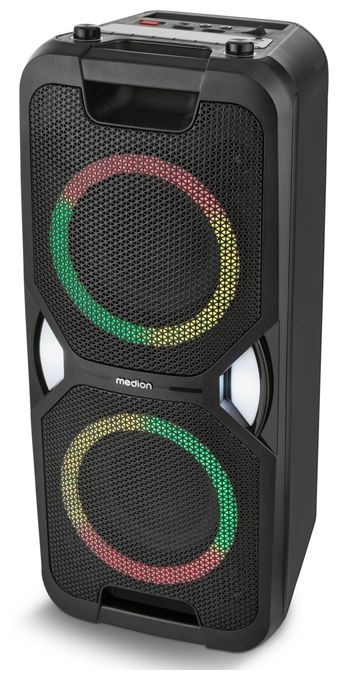 50 W Bluetooth Lautsprecher Laufzeit bis 26 h  Life-1 Pure MD400000 (Schwarz) 