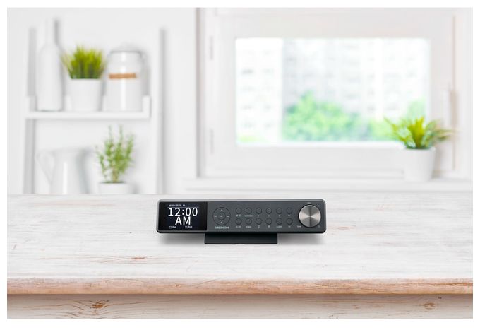 Bluetooth DAB+, PLL, UKW Radio Uhr  Life P66750 (Grau) 