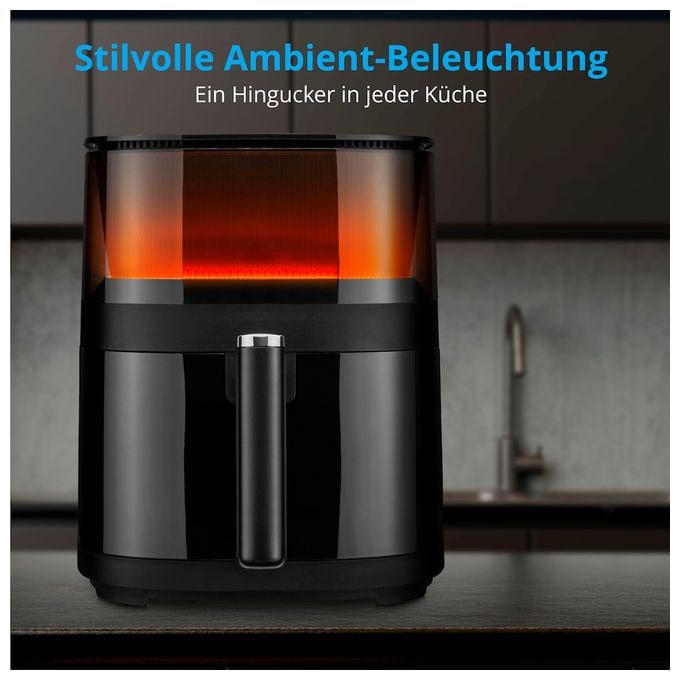 Heißluftfritteuse 5 l 1500 W  Life X10 XL MD11780 (Schwarz) 