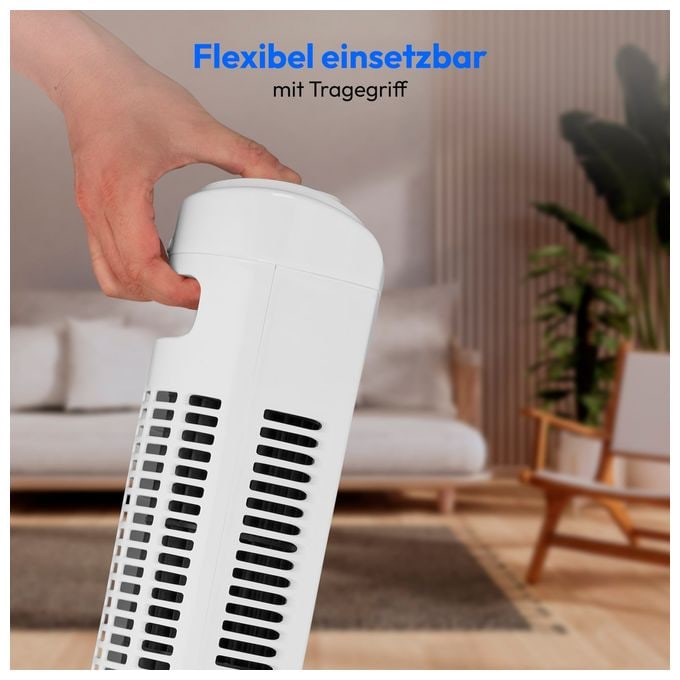 Turmventilator Stand 61 dB  Life E11TF (Weiß) 