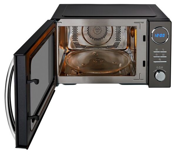 Freistehende Mikrowelle 900 W Größe: mittel 5 Stufen Grill  MD11493 (Schwarz) 