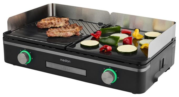2400 W  MD12027 (Schwarz, Edelstahl) 