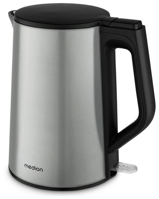 1,5 l Wasserkocher 2200 W  MD12105 (Edelstahl) 