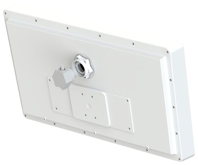 Sat-Spiegel  D4 Quad Flachantenne Profi-Line (Weiß) 
