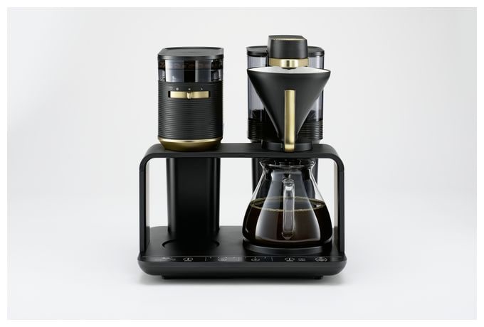 8 Tassen Filterkaffeemaschine 1,0 l  1024-04 Epos (Schwarz/Gold) 