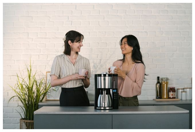 10 Tassen Thermo Filterkaffeemaschine 1,3 l  1025-18 Look Therm Perfection (Schwarz, Silber) 