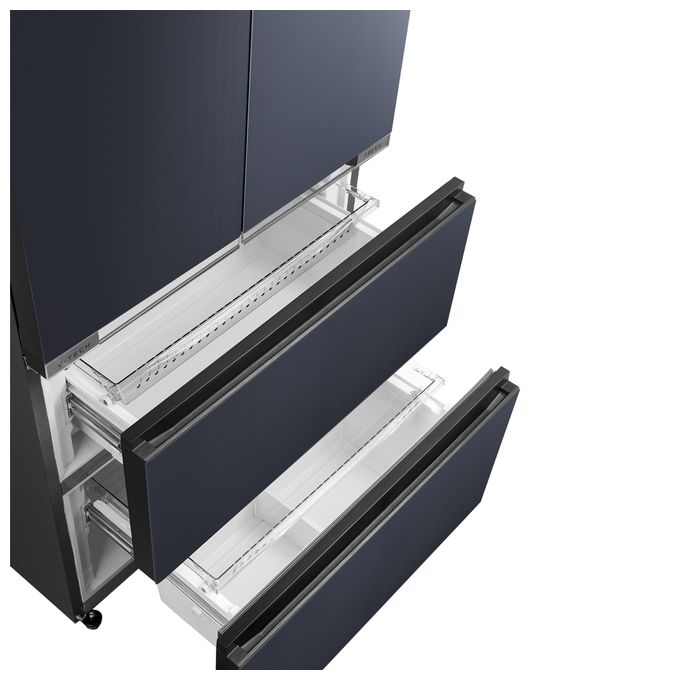 Side-by-Side Kühl-/ Gefrierkombination French Door 345 l / 170 l 307 kWh 1910 mm x 600 mm  MDRF705BIE70 (Grau) 