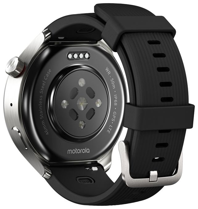 46 mm  Smartwatch Rund IP68 4G  Moto Watch Ultra (Edelstahl) 