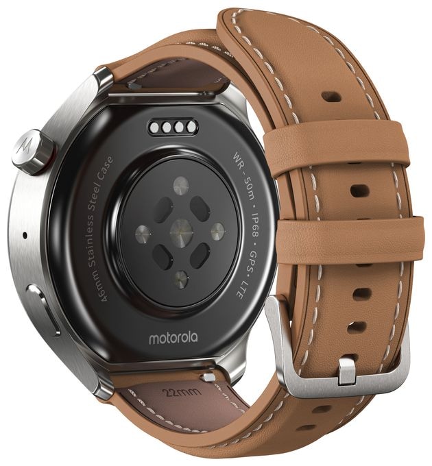 46 mm  Smartwatch Rund IP68 4G  Moto Watch Ultra (Edelstahl) 