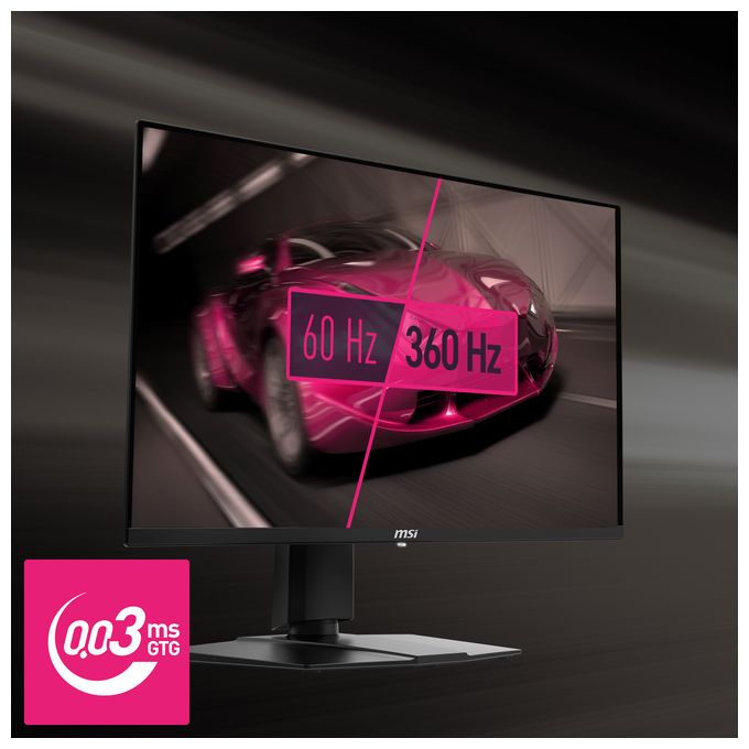 Quad HD Monitor 67,3 cm (26.5 Zoll) 16:9 1 ms 250 cd/m²  MPG 271QRXDE QD-OLED (Schwarz) 