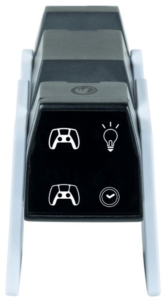 Ladestation PlayStation PS5 Kabelgebunden  Dual Charger V4 (Schwarz, Weiß) 