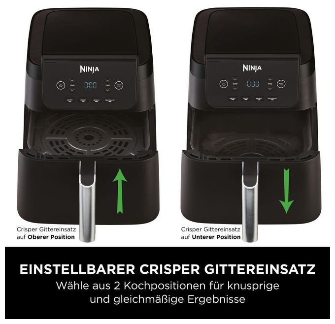 Heißluftfritteuse 6,2 l 2000 W  AF170EU (Schwarz) 
