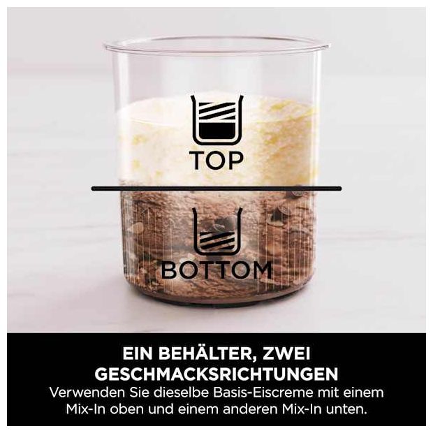 0,709 l Eismaschine 800 W NC502EU Creami Deluxe 