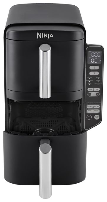 Doppel Low Fat Fritteuse 7,6 l 2470 W  SL300EU (Schwarz) 