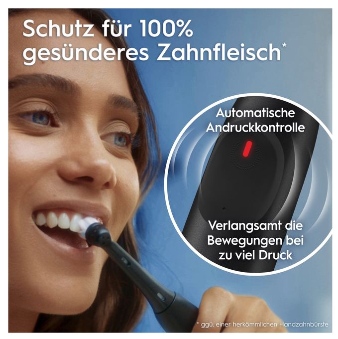 Vibrierende Zahnbürste für Erwachsene  iO Series 2 Duo (Schwarz, Grün) 