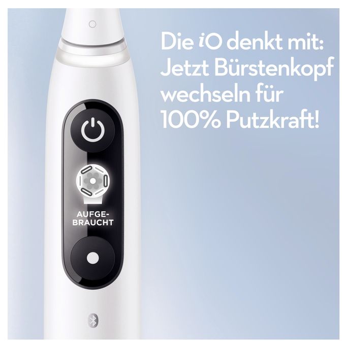 Vibrierende Zahnbürste für Erwachsene  iO Series 6N (Weiß) 