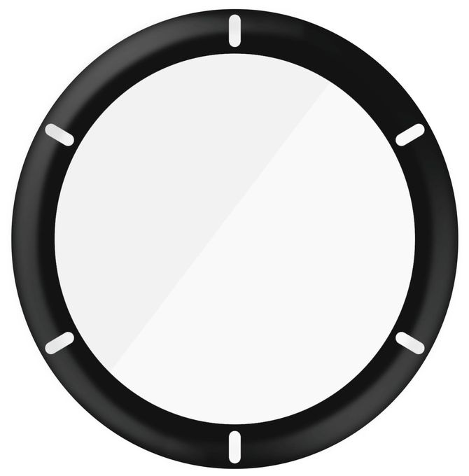 Klare Bildschirmschutzfolie Gehärtetes Glas, Polyethylenterephthalat, Silikon für  Garmin Garmin - Venu 2, Garmin - Venu 2 Plus, Garmin - Vivoactive 4 Kratzresistent, Schockresistent, Antibakteriell 3652 Displayschutz 