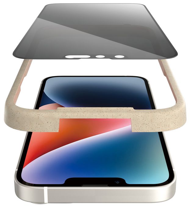 Klare Bildschirmschutzfolie Gehärtetes Glas, Polyethylenterephthalat, Silikon für  Apple Apple - iPhone 14, Apple - iPhone 13, Apple - iPhone 13 Pro Kratzresistent, Schockresistent, Antibakteriell P2783 