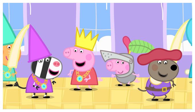 Peppa Pig - Prinzessin Peppa & Sir Schorsch der Mutige (DVD) 