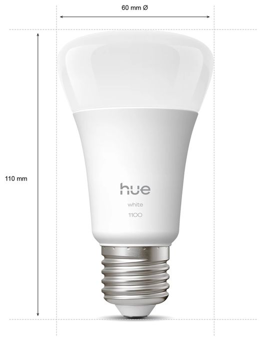 A60 – Smarte Lampe E27 – 1100 lm 