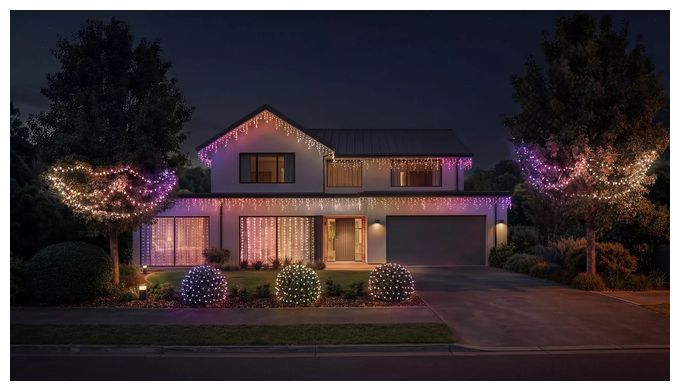 Hue Festavia Netzlichterkette 1 m x 3,5 m 250 LEDs 
