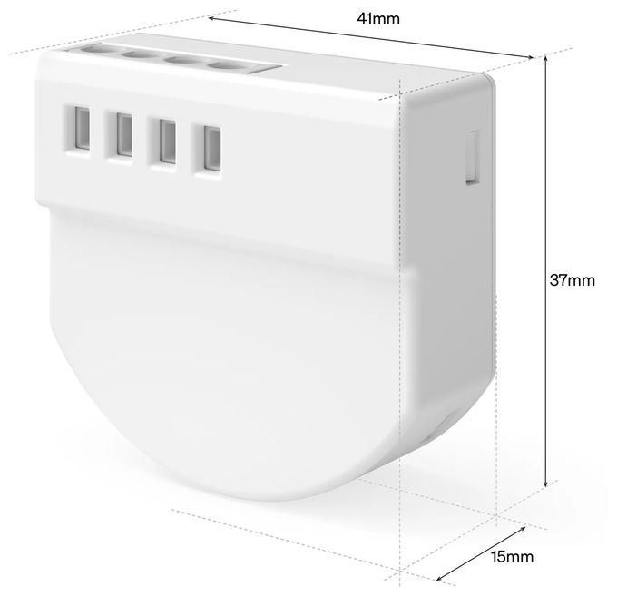 Kabelgebundenes Wandschaltermodul für smarte Lampen (2er-Pack) 