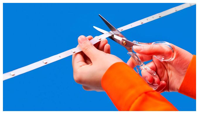 Smarter RGBIC-LED-Lightstrip, 2 x 5 m, Typ C, Connected by WiZ 