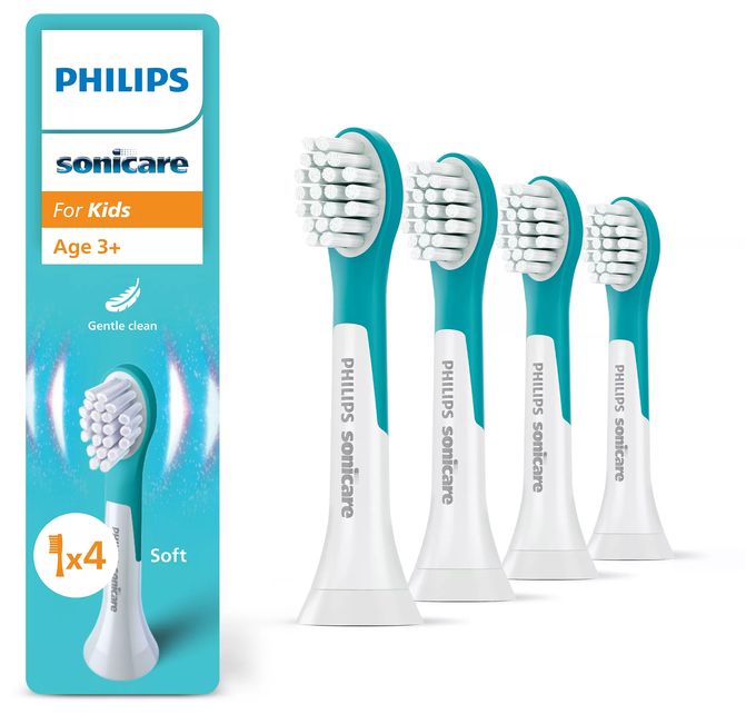 For Kids HX6034/90 Bürstenköpfe (4er-Pack) 