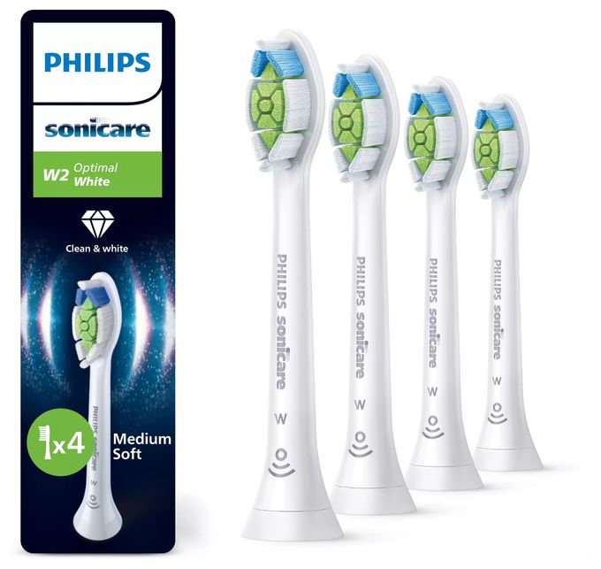 Optimal White HX6064/87 Bürstenköpfe (4er-Pack) 