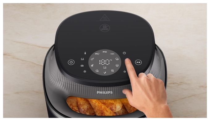 Heißluftfritteuse 6,2 l 1700 W  Series 3000 NA330/00 (Schwarz) 