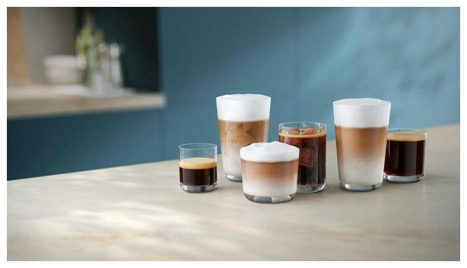 Kaffeevollautomat 15 bar 1,9 l 275 g  Series 8000 EP8757/92 LatteGo Pro Aromis (Grau) 